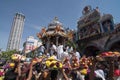 Thaipusam festival at Georgetown, Penang, Malaysia.